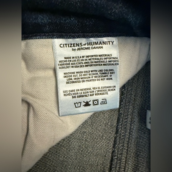Citizens Of Humanity Fleetwood Crop High Rise Flare Jeans Size 28 - Picture 9 of 12